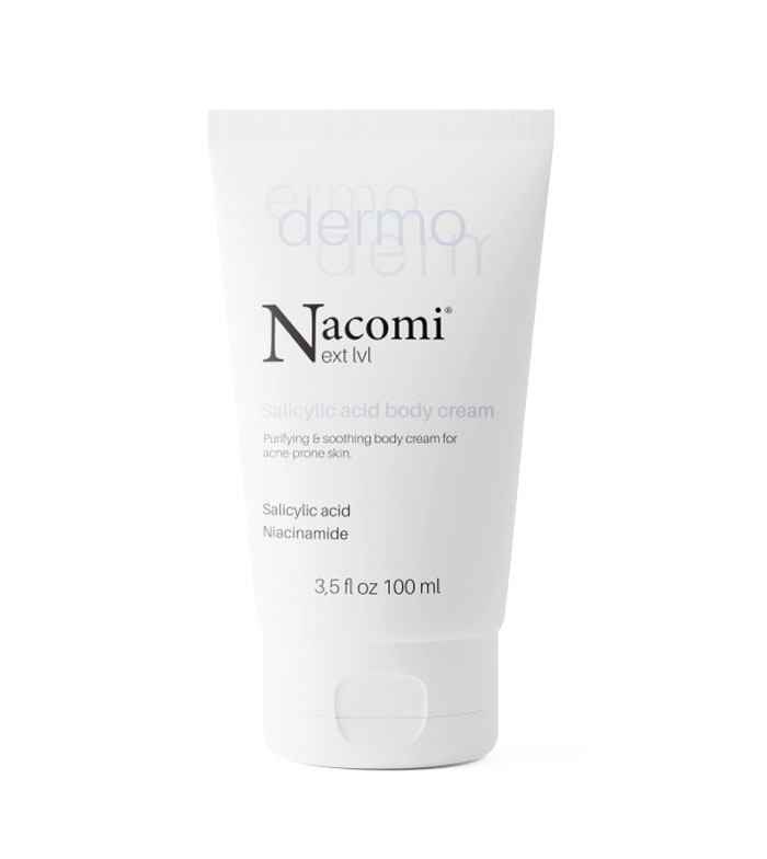Nacomi Salicylic Acid Body Cream - 100ml ناكومي كريم للجسم بالساليسيليك اسيد  100ml