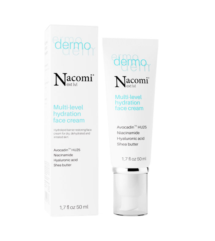 Nacomi / Multi- Level Hydration Face Cream - 50ml ناكومي كريم مرطب للوجه 50 ml