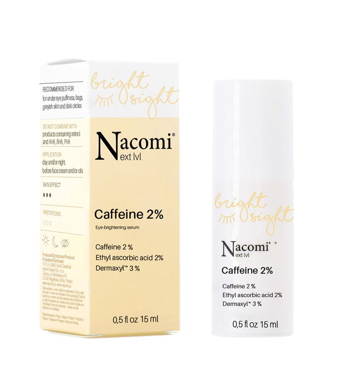 Nacomi / Caffeine 2% -  ناكومي سيروم الكافيين تحت العين بحجم 15ml