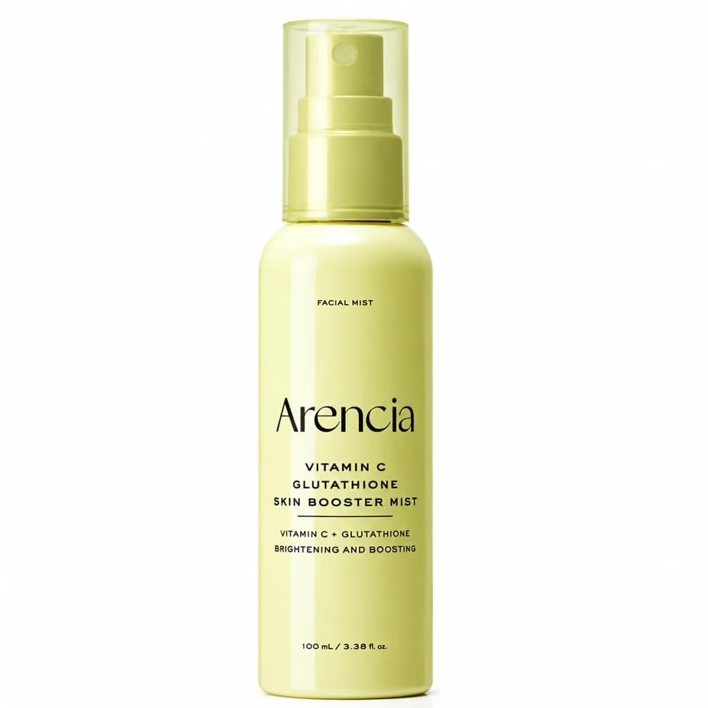 ARENCIA / VITAMIN C & GLUTATHIONE SKIN BOOSTER MIST FOR ALL SKIN TYPES 100ML أرينسيا رذاذ ڤيتامين C لترطيب وتفتيح لون البشرة