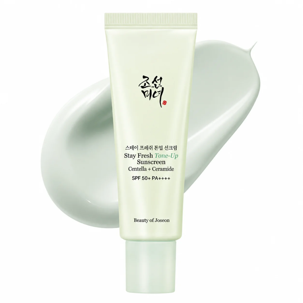 Beauty of Joseon Stay Fresh Tone-Up Green Sunscreen SPF50+ PA++++ – 50ml
