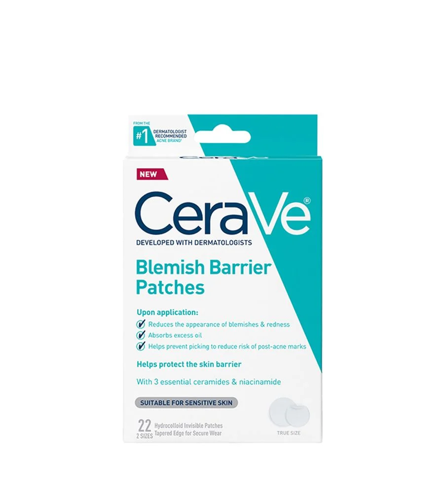 Cerave / blemish barrier acne patches 22pcs - لاصقات الحبوب من سيرافي 