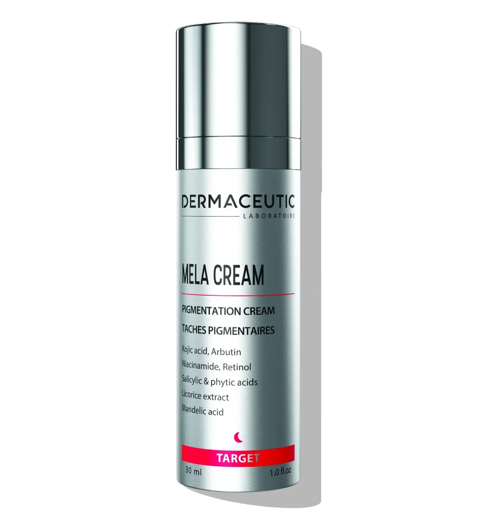Dermaceutic lab / mela cream taches pigmentaires 30ml- ديرماسيوتك لاب كريم الميلا للتصبغات والكلف والبقع الداكنة 