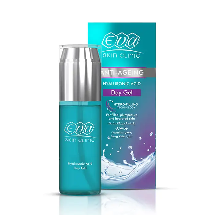 eva /  hyaluronic acid day gel 45 ml - هيالورنك اسد جل من ايفا نهاري 