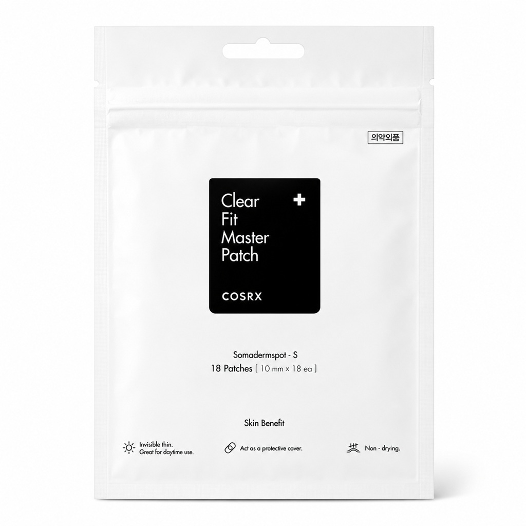 Cosrx / Clear Fit Master Patch - لاصقات الحبوب الشفافة من كوزركس 