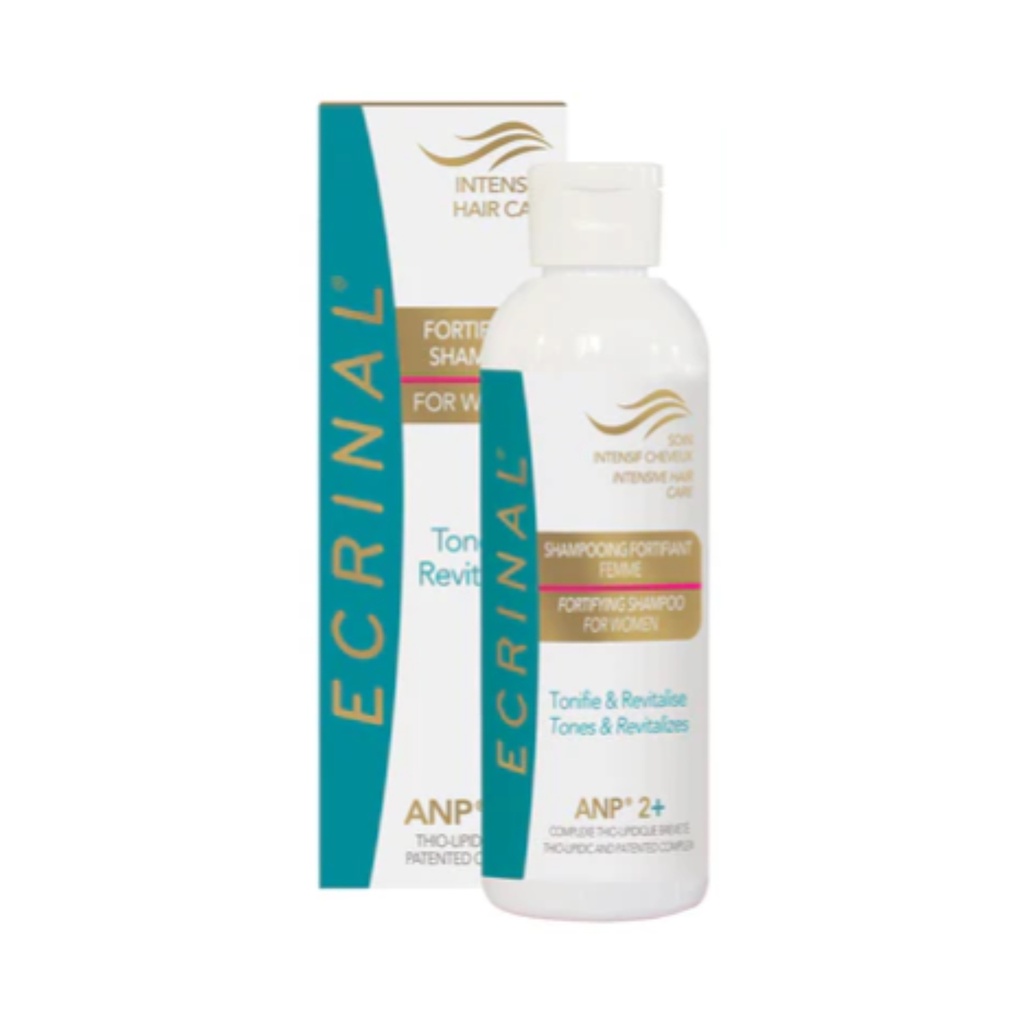 [Ecrinal/009] ECRINAL/ Shampoo for Thinning Hair For Women With ANP2+ 200ml : ايكرينال شامبو مقوي للشعر الجاف والتالف