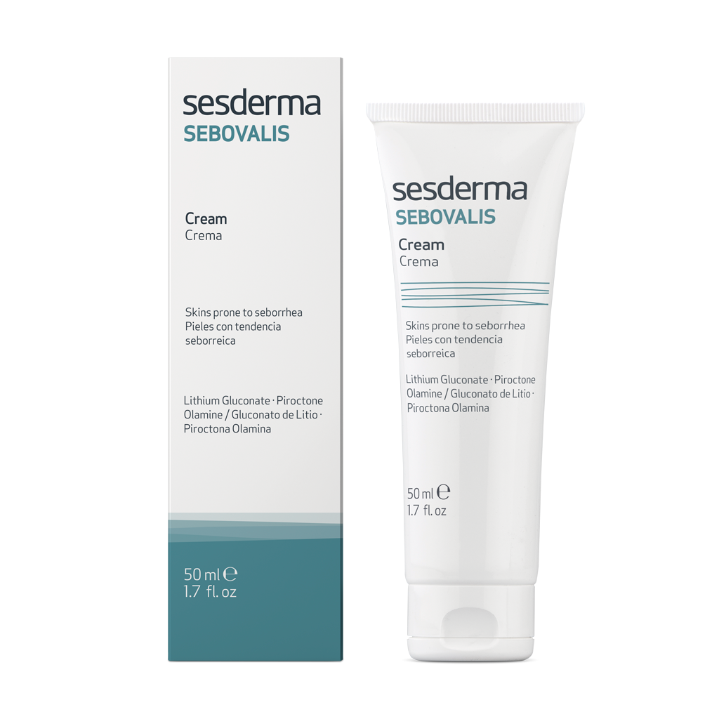 [SES/004] كريم معالج للاكزيما الدهنية للبشرة الجافة SESDERMA/ Sebovalis Facial Gel 50ml