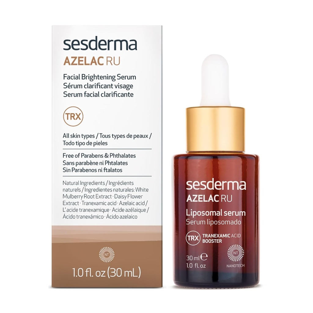 [SES/007] SESDERMA/ Azelac RU Liposomal Facial Serum 30ml: سيسديرما سيروم الازيلاك لعلاج البقع والتصبغات الداكنة