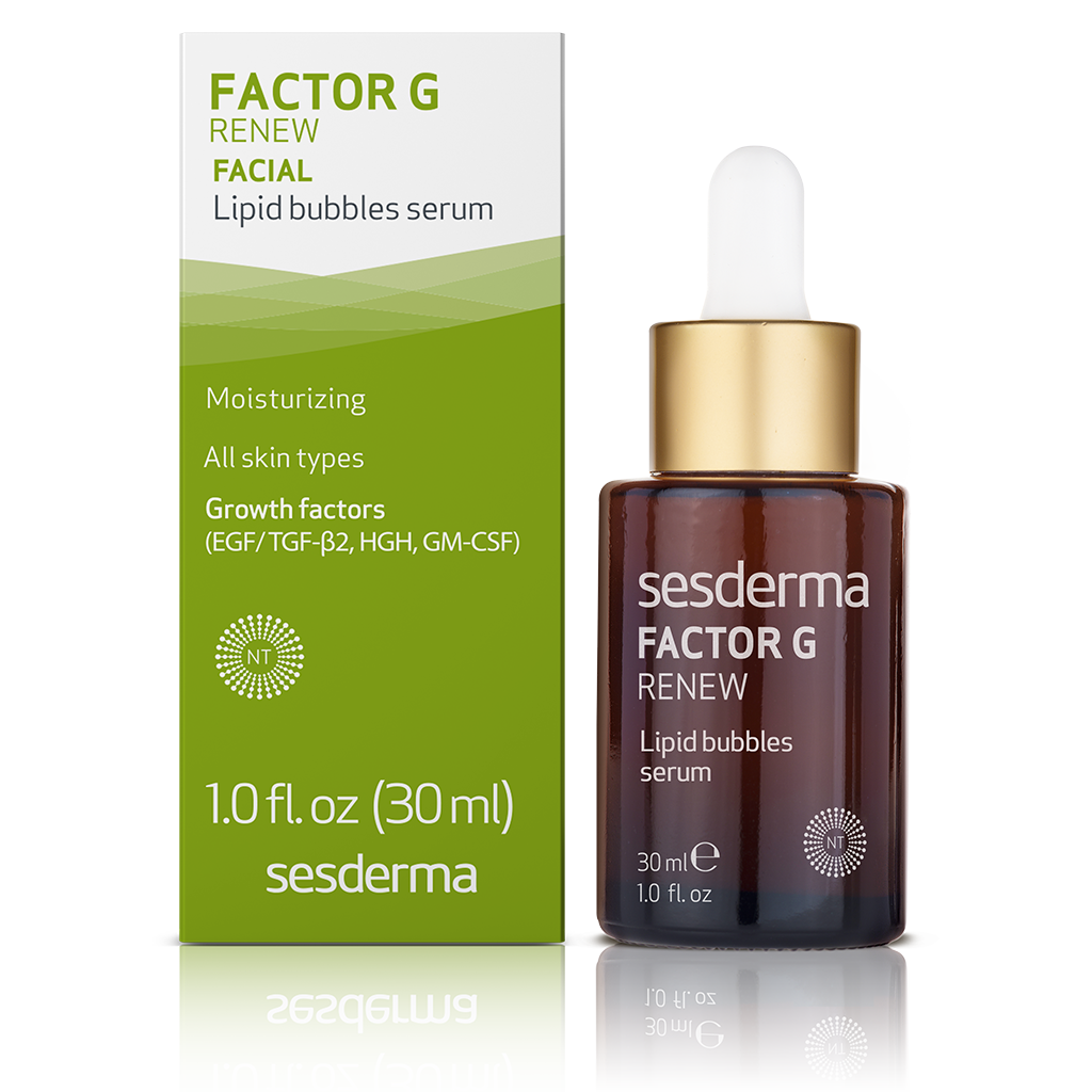 سيرم الخلايا الجذعية لعلاج التجاعيد مع الشد و التحفيز انتاج الكولاجين و الايلاستين / sesderma growth factor g serum 