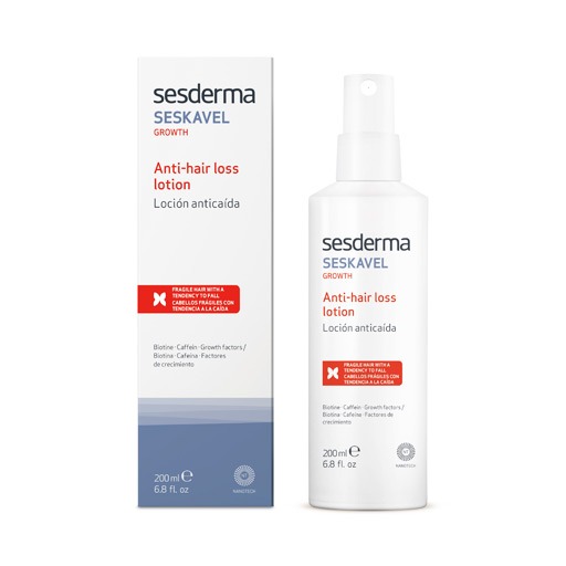 [SES/015] لوشن معالج لتساقط الشعر SESDERMA/ Seskavel Anti Hair Loss Lotion 200ml