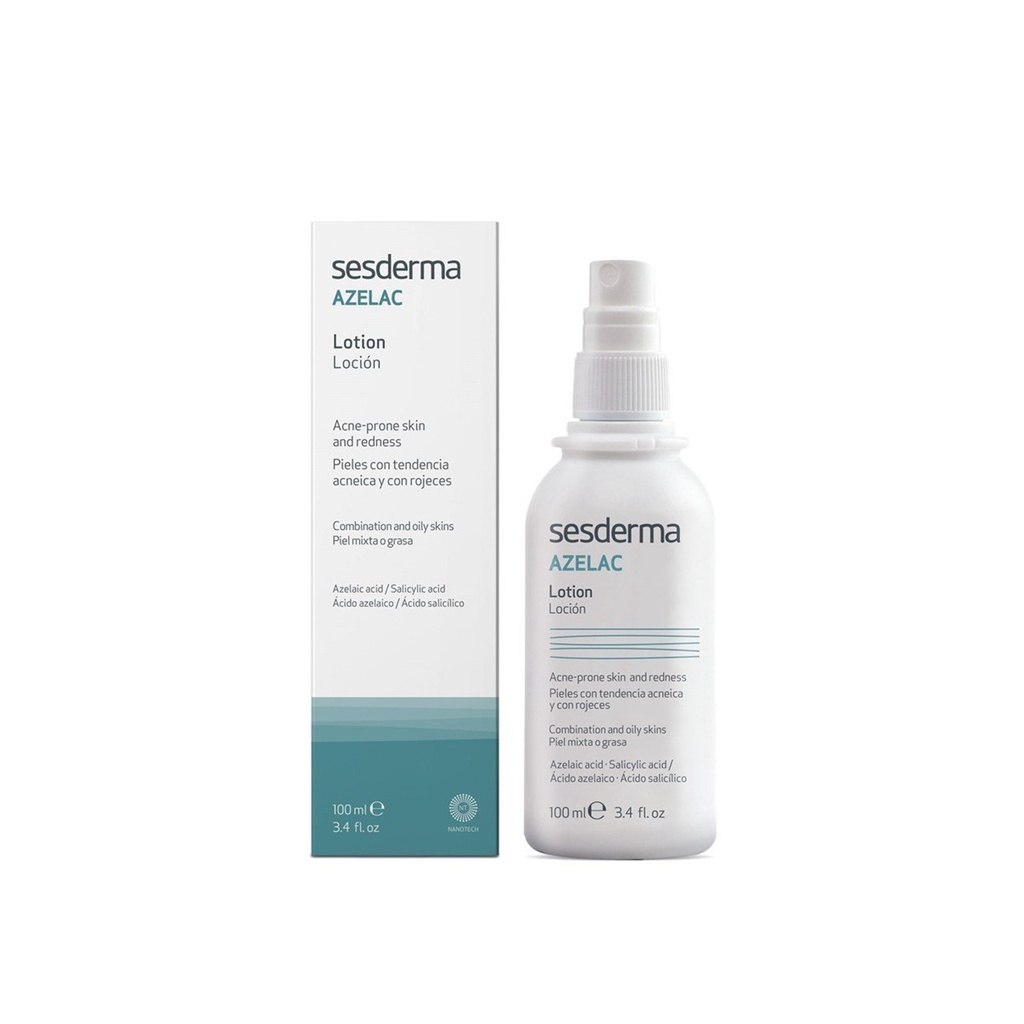 SESDERMA/ Azelac Salicylic Lotion 100ml : لوشن بالازلك اسد و السلسلك اسد