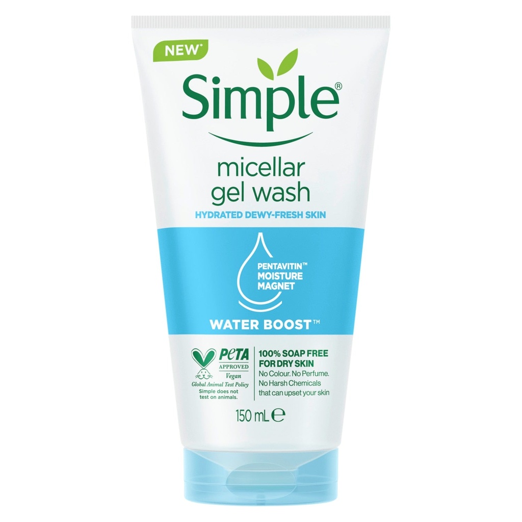 SIMPLE/ Micellar Gel Wash / غسول للوجه بماء الميسيلار