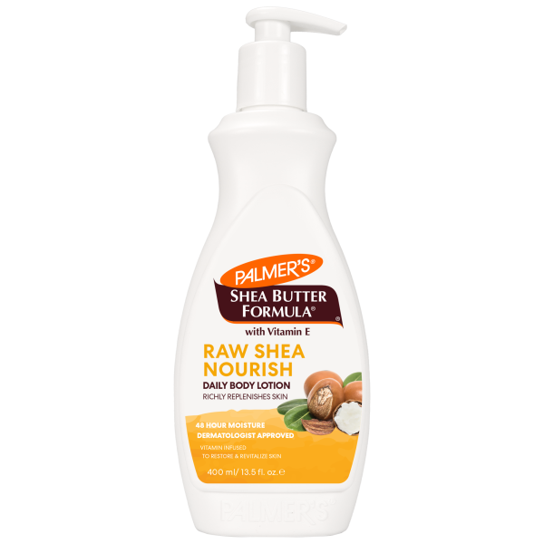 [PALM/009] PALMERS/ Raw Shea Body Lotion 250ml: لوشن الجسم بزبدة الشيا من بالمرز