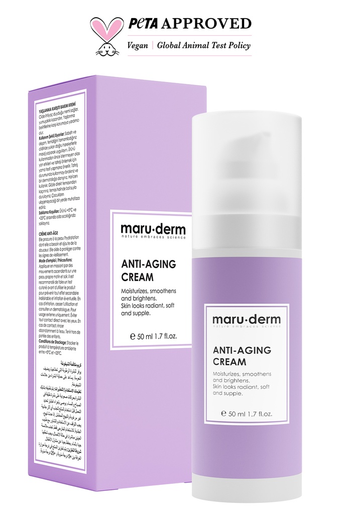 MaruDerm/ Anti-Aging Cream / كريم العناية بالبشرة المضاد للشيخوخة