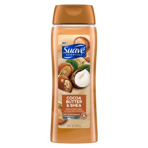 Suave essentials moisturizing body wash 443ml / غسول سواف