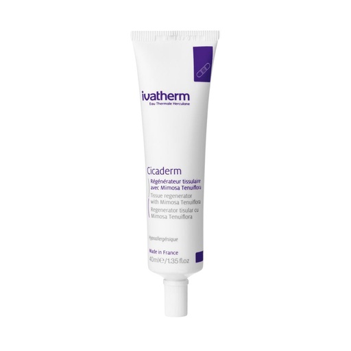 [VTH/001] IVATHERM/ Cicaderm Tissue Regenerator Cream40ml: كريم سيكاديرم من ايفاثيرم مرمم للبشرة