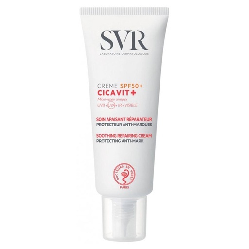 SVR/ Cicavit Creme SPF50+: كريم سيكافيت بعامل حمايىة من الشمس