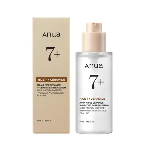 [ANUA/009] Anua/ 7 Rice Ceramide Hydrating Barrier Serum 50ml: سيروم انوا بالسيرمايد