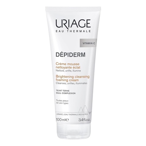 [EAU/075] URIAGE/ Depiderm Brightening Cleansing Foaming Cream 100ml: يورياج ديبيديرم غسول رغوي