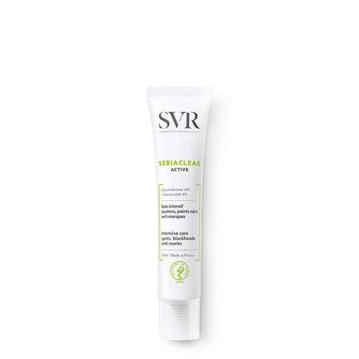 [SVR/005] اكتف جل من svr لعلاج الحبوب العنيده/SEBIACLEAR Active gel 40 ml