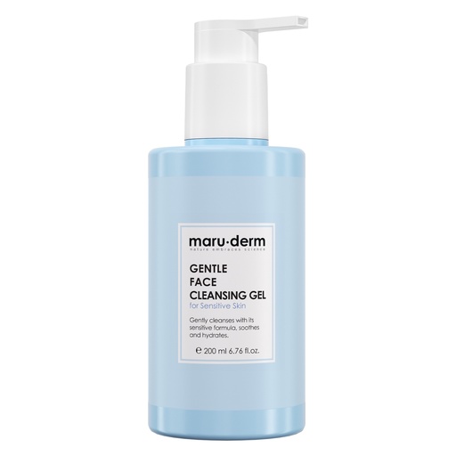 [Maru/041] MaruDerm/ Gentle Face Cleansing Gel for sensetive skin 200ml: غسول ماروديرم للبشرة الحساسة