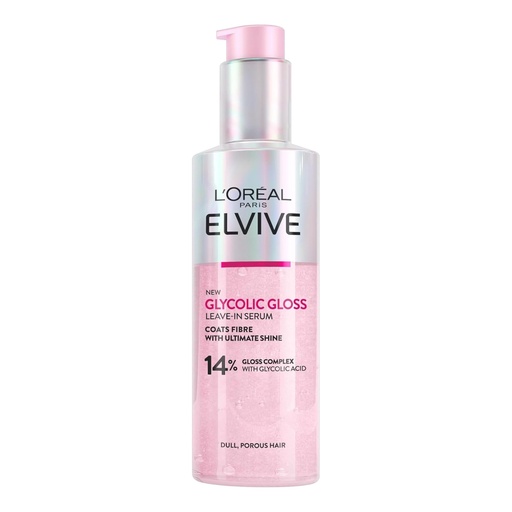 [LRP/001] L'Oreal Paris/ Elvive Glycolic Gloss Leave-In Serum: سيروم الشعر لوريال باريس كلايكوليك كلوس