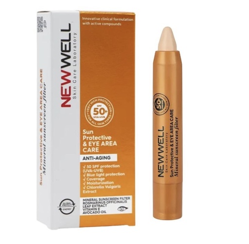 [NEW/009] NEWELL/ Eye Care Sunscreen Concealar: نيو ويل كونسيلر بعامل حماية من الشمس لمنطقة العين