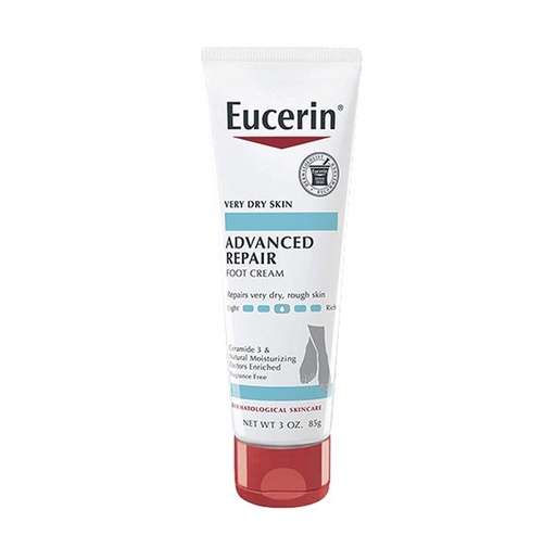 [UCRN/013] Eucerin/ Advanced Repair Light Feel Foot Creme 85g : يوسيرين كريم قدم معالج شديد