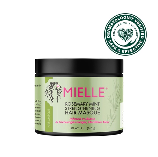 [MLE/002] Mielle/ Rosemary Mint Strengthening Hair Masque 340g : ميلي ماسك شعر روز ماري