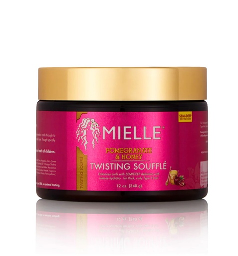 [MLE/007] Mielle/ Pomegranate & Honey Twisting Souffle 340ml :ميلي كريم الشعر بالعسل والرمان