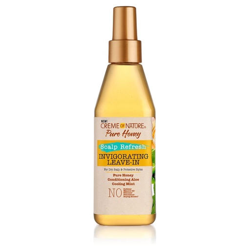 [CON/002] Creme of Nature/ Scalp Refresh Invigorating Leave-In 236ml : كريم نجرال مكيف ليف إن لتنشيط فروة الرأس