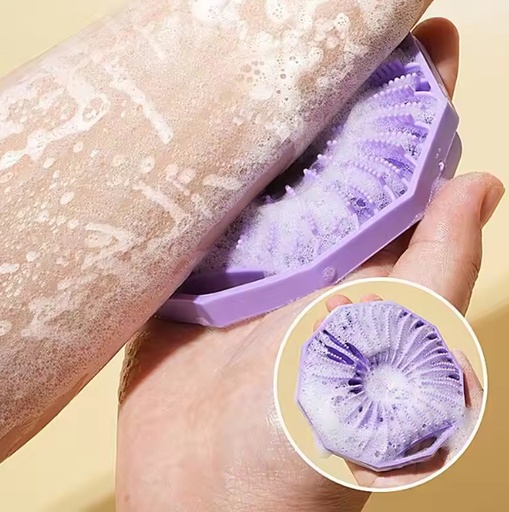 [Variable/021] فرشاة تقشير الجسم للبشرة الحساسة من السليكون