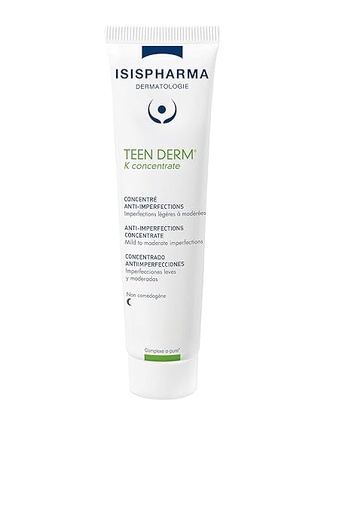 [Pharma/007] معالج عيوب البشرة الدهني/IsisPharma TEEN DERM K concentrate 