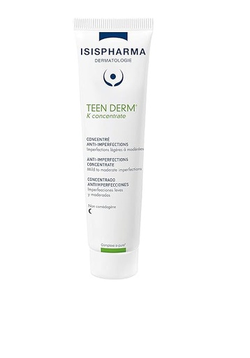 [Pharma/007] معالج عيوب البشرة الدهني/IsisPharma TEEN DERM K concentrate 