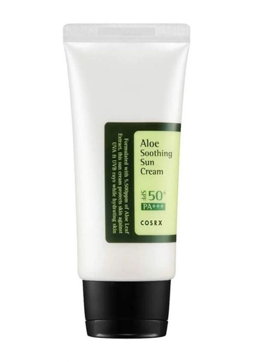 [COS/011] COSRX/ Aloe Soothing Sun Cream SPF50: واقي الشمس كوزركس بخلاصة الصبار