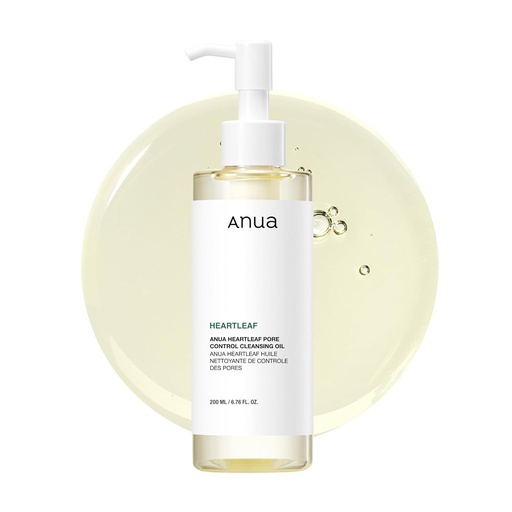 [ANUA/005] Anua/ Heartleaf Pore Controlling Cleansing Oil 200ml: غسول انوا زيتي للبشرة