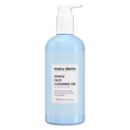 [Maru/008] MaruDerm/ Gentle Face Cleansing Gel for sensetive skin 400ml: غسول جل للبشرة الحساسة