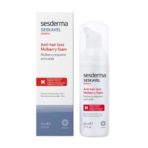 [SES/016] فوم معالج لتساقط الشعر SESDERMA/ Seskavel Mulberry Anti Hair Loss Foam